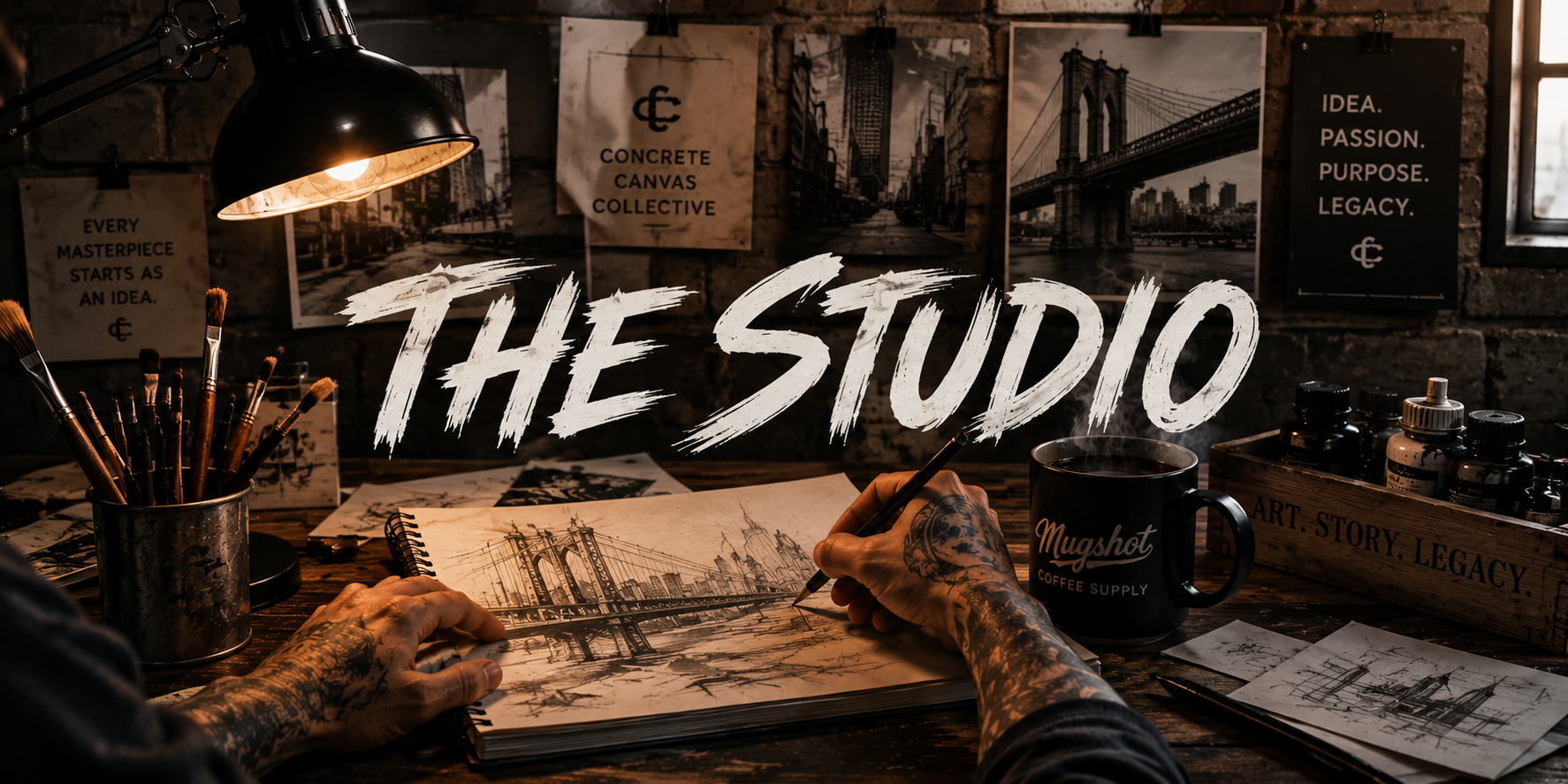 Custom artwork requests created by incarcerated artists