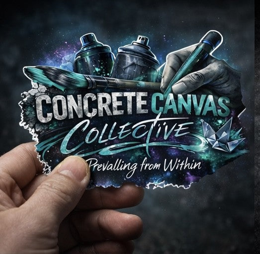 Concrete Canvas Collective Logo Sticker